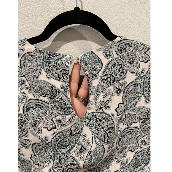 H&M Paisley Green Blouse - Picture 5 of 5